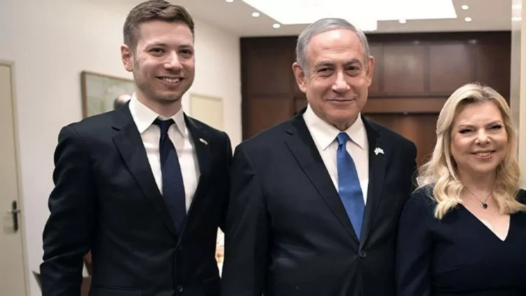 Netanyahunun oğlundan qalmaqallı paylaşım - FOTO