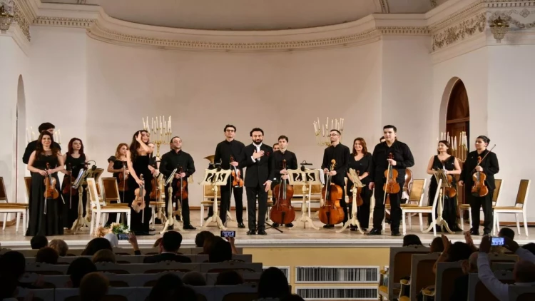 Filarmoniyada Bakı Kamera Orkestrinin konserti keçirilib - FOTO
