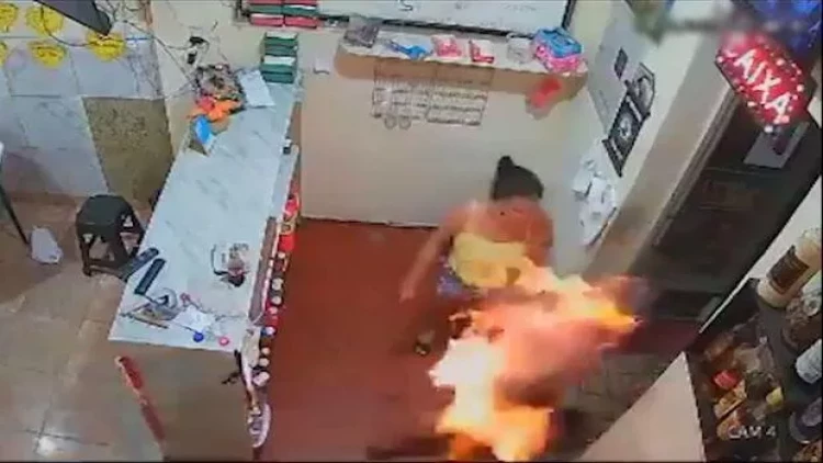 Braziliyalı qadın qısqanclıqdan ərini yandırdı