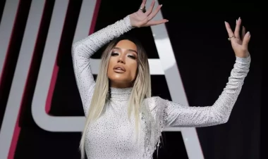 Röya Ayxan çəkilişdə yıxıldı - VİDEO