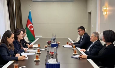 Aktotı Raimkulova Prezidentin Şuşa rayonunda xüsusi nümayəndəsi ilə görüşüb - FOTO