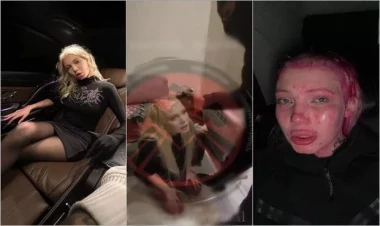 İrəvanda rusiyalı bloqerin saçını qırxıb işgəncə verdilər - VİDEO