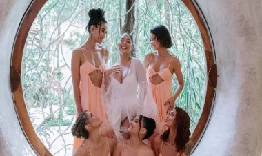 Özündən 7 yaş kiçik idmançıya ərə getdi - FOTOlar