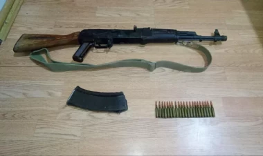 Şirvanda odlu silahlar polisə təhvil verilib - FOTO