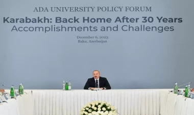 İlham Əliyev: Müharibədən sonra Qarabağa minaların necə daşınması ilə bağlı sual açıq qalır