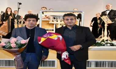 Vasif və Ceyhun Allahverdiyevlərin yaradıcılıq gecəsi keçirilib - FOTO