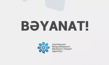 MEDİA bəyanat yaydı