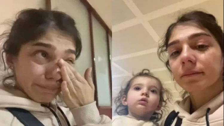 Bloger və qızı buna görə Azərbaycandan buraxılmadı - VİDEO