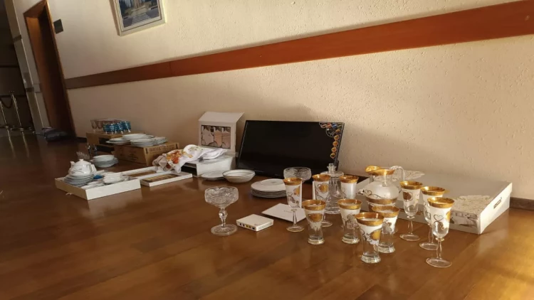 Samuxda qab-qaşıq oğurladığı deyilən qohumlar tutuldular - FOTO