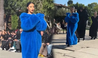 Məşhur reperin dəfilə yerişi viral oldu - VİDEO