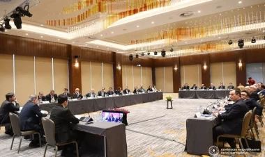 Ceyhun Bayramov Ermənistanın sülh prosesinə törətdiyi maneələrdən danışdı - FOTO