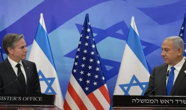 Blinken Qüdsdə Netanyahu ilə görüşdü