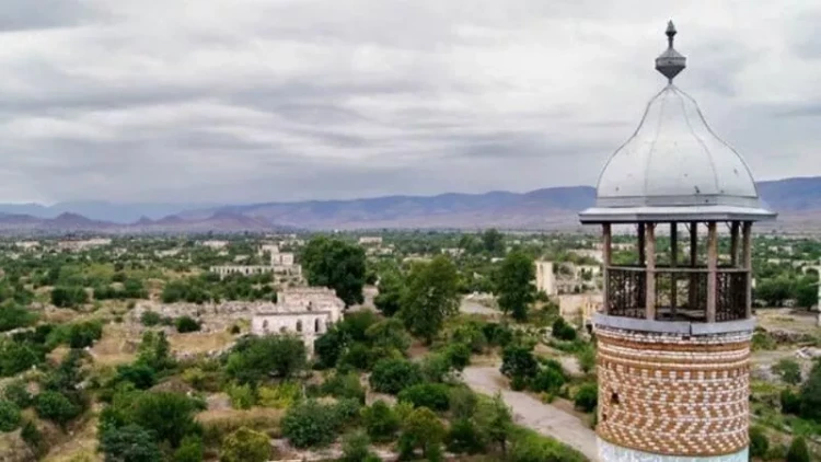 Qarabağın “giriş qapısı”nda inşa edilən yoldan - VİDEO