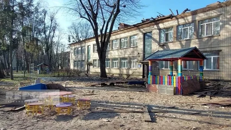 Kiyevə irimiqyaslı hava hücumunun nəticələri - FOTOREPORTAJ