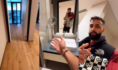 Azərbaycanlı bloger Bakıda aldığı dəbdəbəli evi nümayiş etdirdi - VİDEO