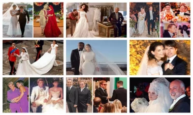 Məşhurların bahalı toy mərasimləri - Kim nə qədər xərcləyib?