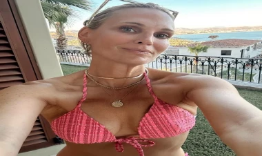 50 yaşlı aktrisanın bikinili FOTOları yayıldı