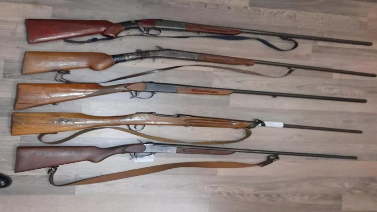 Dərədən silah-sursat aşkarlandı- FOTO