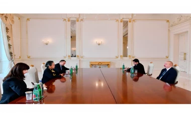 Prezident Armida Salsiya Alişahbananı qəbul edib - VİDEO