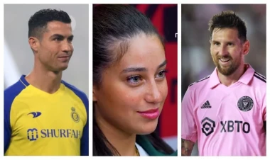Ərəb gözəli seçimini etdi: Messi, yoxsa Ronaldo? - FOTOlar