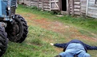 Traktora minmək istəyərkən öldü
