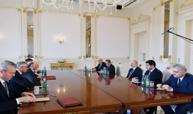 İlham Əliyev Leo Dokertini qəbul edib - VİDEO - FOTO