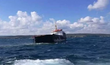 Zonquldakda batan gəminin yeri müəyyənləşdi