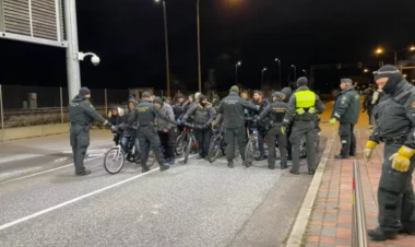 Finlandiya sərhədçiləri onlara qarşı güc tətbiq ediblər