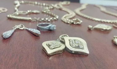 Gəncədə 40 min manatlıq qızılları oğurlayan qadın saxlanıldı - FOTO