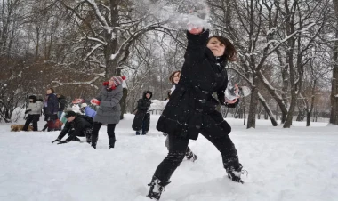 Azərbaycanın bu rayonlarına qar yağdı - FOTO