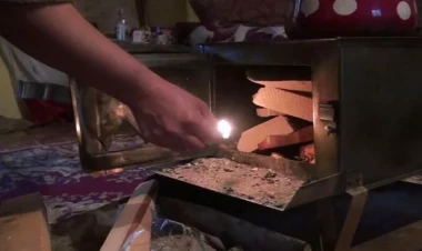 Bu kənddə meyvə ağacları odun kimi istifadə edilir - VİDEO