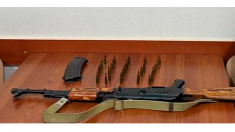 Yevlax sakinlərində təhlükəli vasitələr aşkarlandı - FOTO