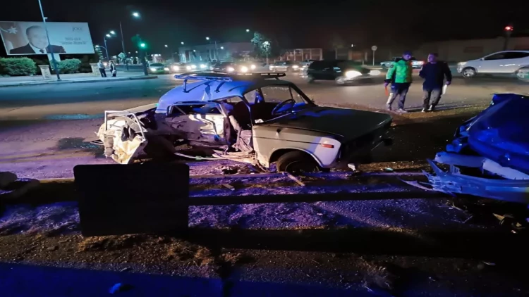 Gəncədə qəza olub, xəsarət alan var - FOTO