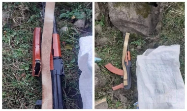 Daşkəsəndə silah-sursat aşkarlandı