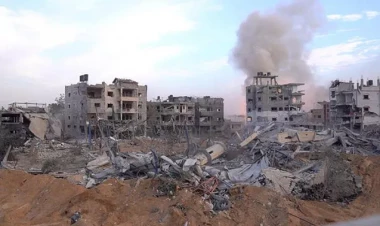 Qəzzaya humanitar yardımı paraşütlə endirdilər