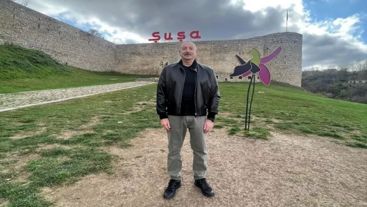 Mehriban Əliyeva Şuşadan FOTOlar paylaşıb