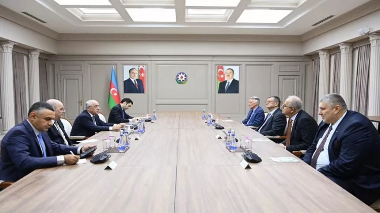 Əli Əsədov Aleksandar Boriçiç və Akif Üstündağ ilə görüşüb - FOTO