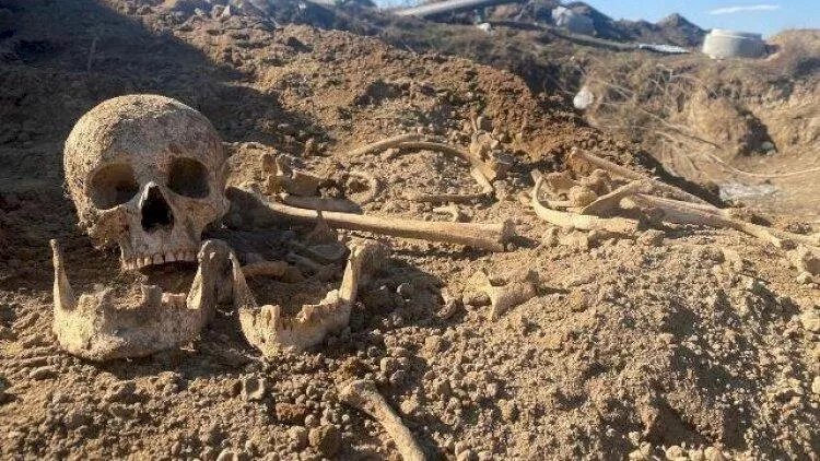 Ağdamda kəllə sümüyü tapıldı