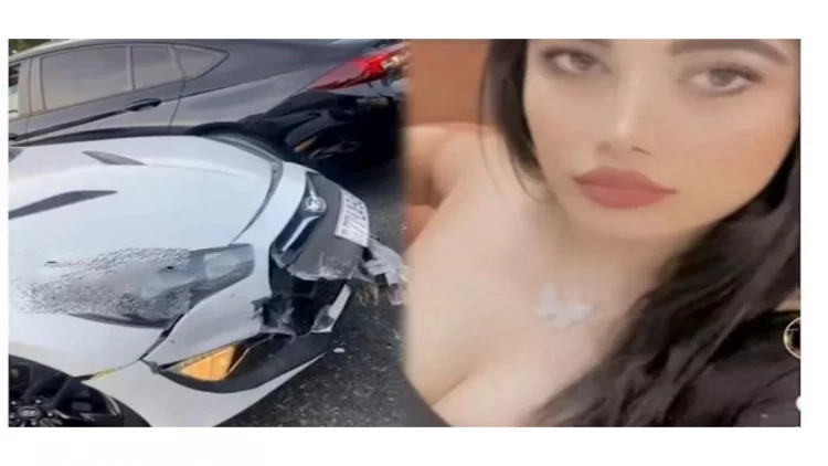 Bakıda qəzaya düşən “Hyundai Genesis