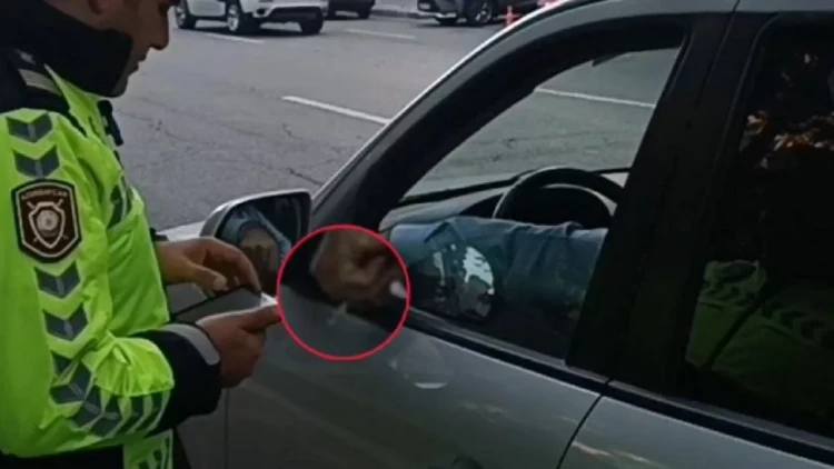 DYP-nin reydində əlavə neqativ hallar aşkarlandı: Sürücü siqareti yerə atdı