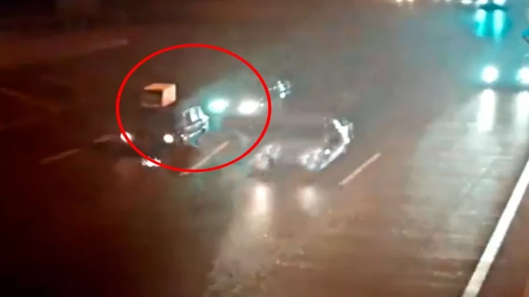 Azərbaycanlı məşhur ailəsi ilə qəzaya düşdü - VİDEO