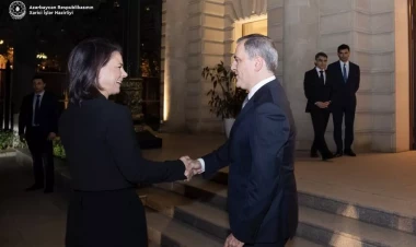 Azərbaycan və Almaniya XİN başçıları birgə mətbuat konfransı keçirib