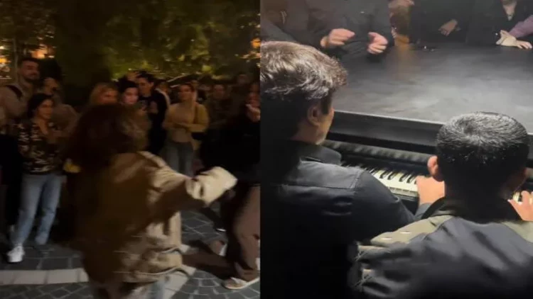 Bakının mərkəzində 