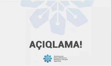 İnternetdə yayılmış saxta məlumatla bağlı RƏSMİ AÇIQLAMA