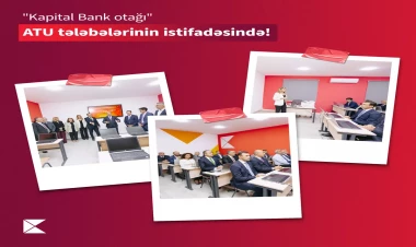 Azərbaycan Texnologiya Universitetində “Kapital Bank otağı” istifadəyə verildi