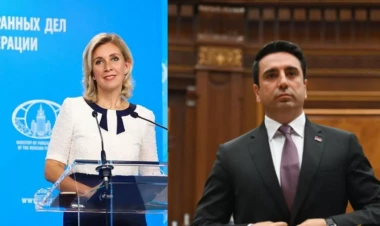 Alen Simonyan Mariya Zaxarovaya cavab verdi