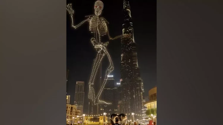 Hellouin üçün hazırlanan bu şou görənləri heyrətləndirdi - VİDEO