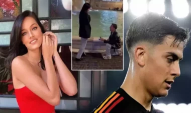 Paulo Dibaladan model sevgilisinə sürpriz evlilik təklifi - FOTO