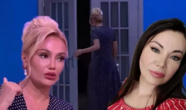 Ülviraya əsəbiləşən Nura canlı efirdən getdi - VİDEO