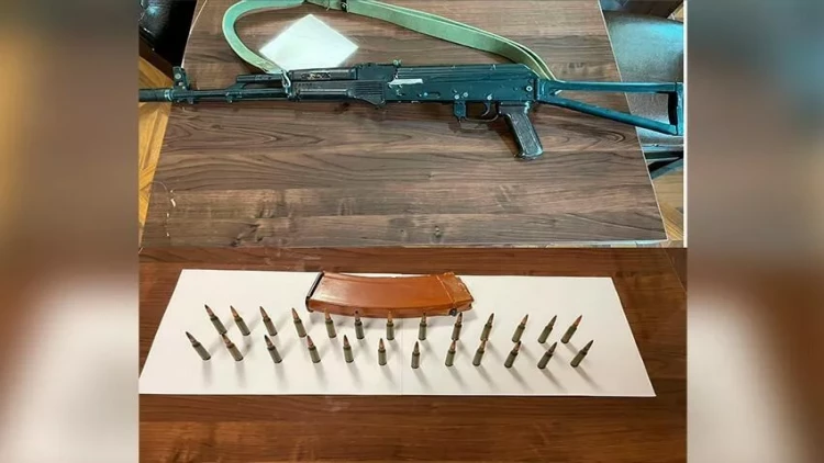 Xızıda silahlı şəxs saxlanıldı